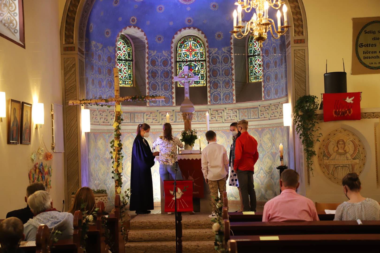 Abendmahlsgottesdienst der Konfirmanden in der St. Franziskuskirche