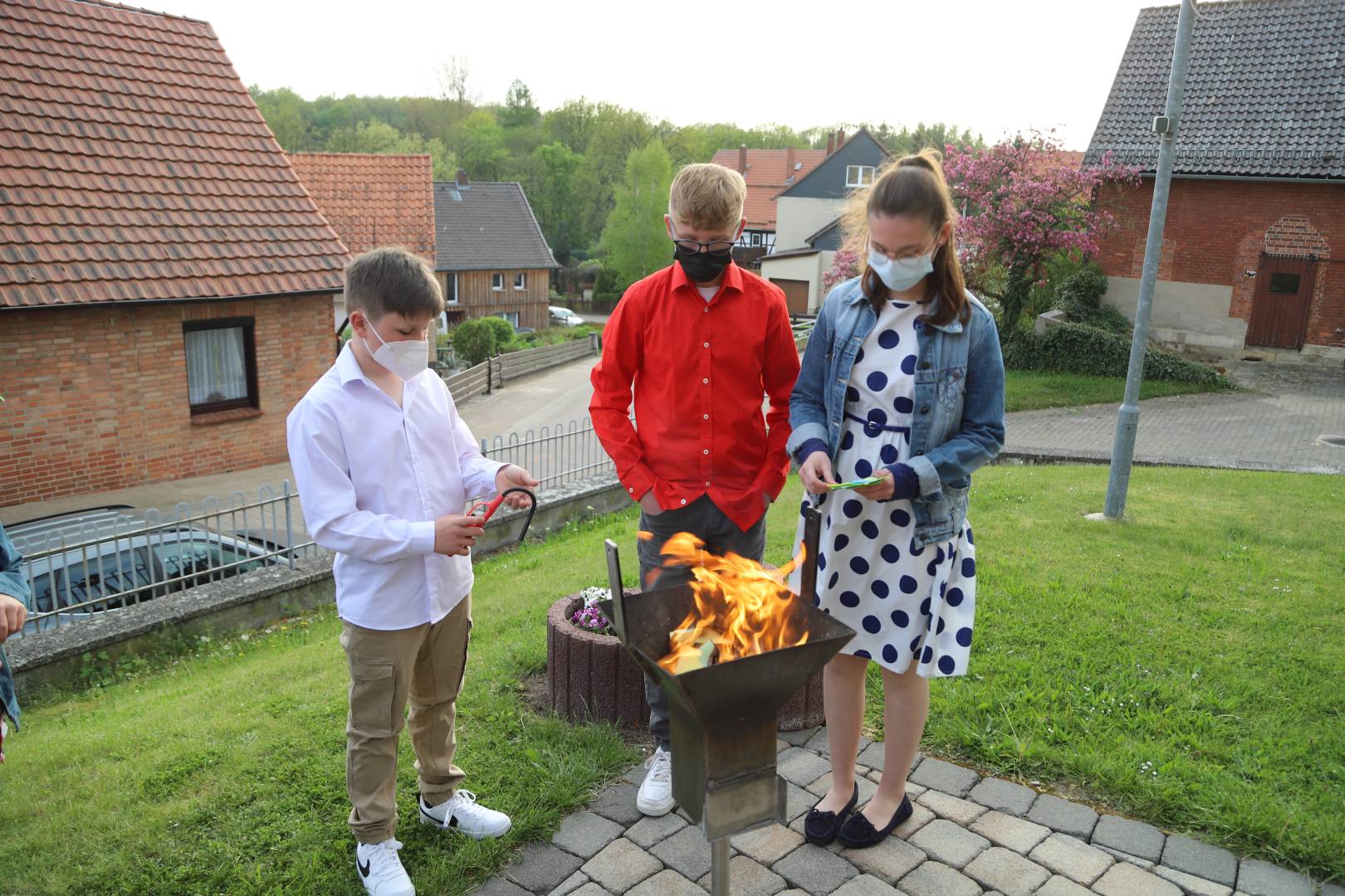 Abendmahlsgottesdienst der Konfirmanden in der St. Franziskuskirche