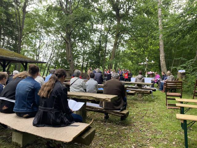 Ökumenischer Gottesdienst an der Köhlerhütte