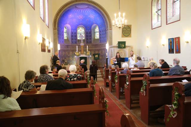 Goldene Hochzeit von Sabine und Wilfried Dörrie in der St. Franziskuskirche