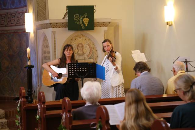 Goldene Hochzeit von Sabine und Wilfried Dörrie in der St. Franziskuskirche