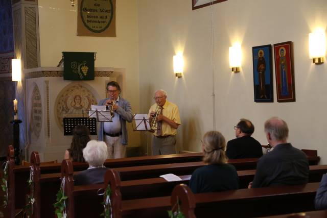 Goldene Hochzeit von Sabine und Wilfried Dörrie in der St. Franziskuskirche