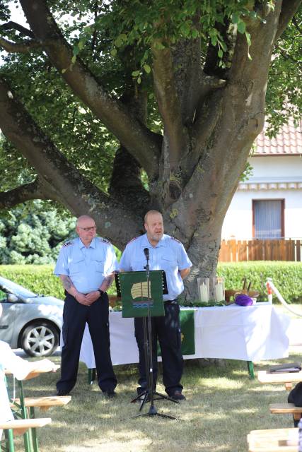 Sommerkirche im Rahmen des Familienfestes der Feuerwehr Coppengrave