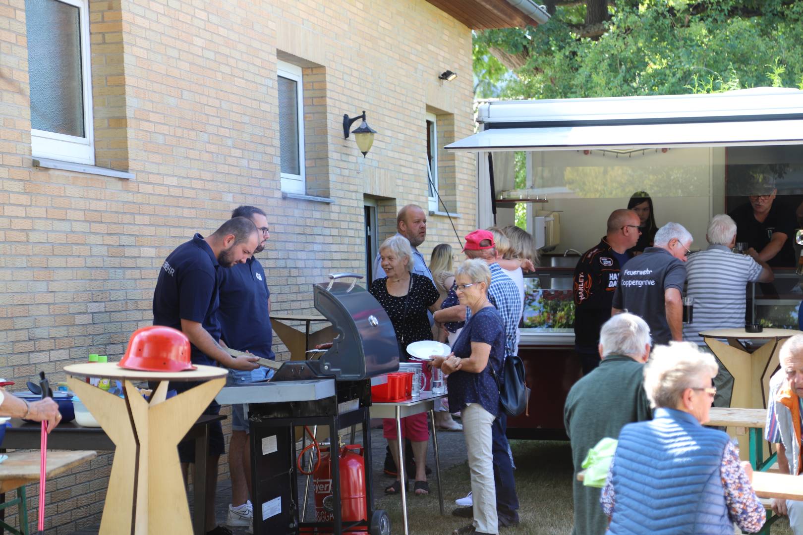 Sommerkirche im Rahmen des Familienfestes der Feuerwehr Coppengrave