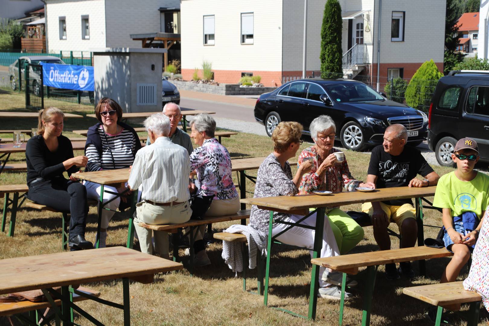 Sommerkirche im Rahmen des Familienfestes der Feuerwehr Coppengrave