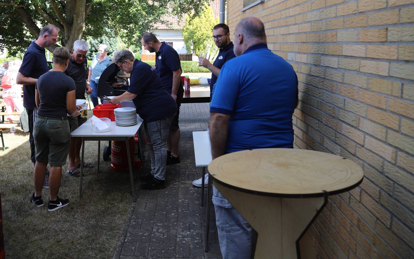 Sommerkirche im Rahmen des Familienfestes der Feuerwehr Coppengrave