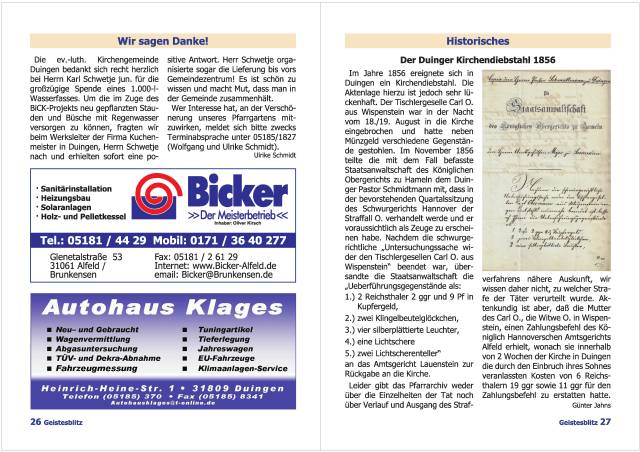 Gemeindebrief Dezember 2022 - Februar 2023