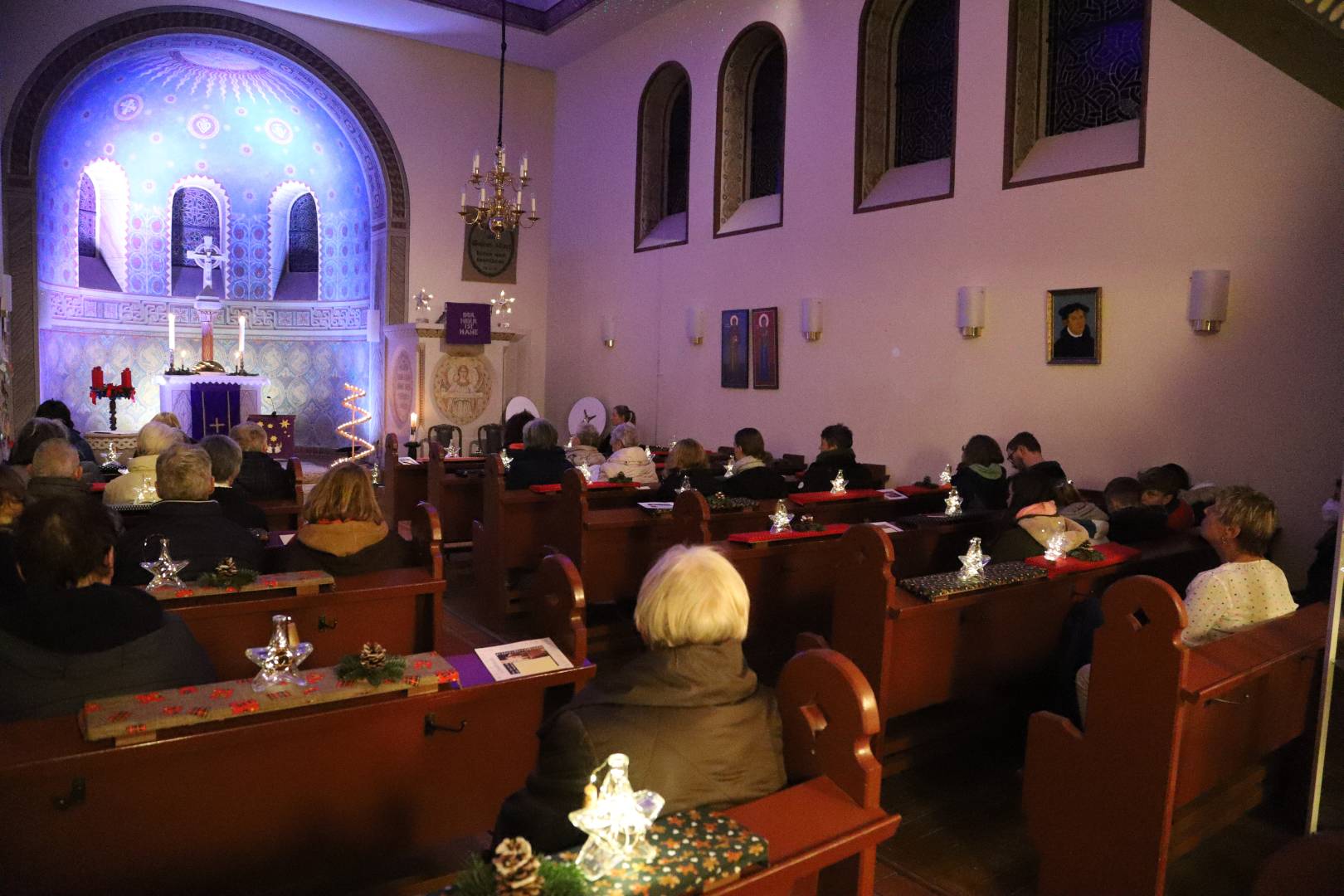 Lichtergottesdienst in der St. Franziskuskirche