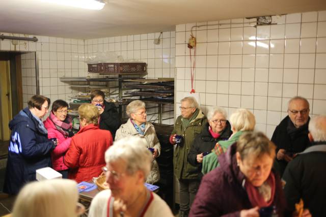 Lebendiger Adventskalender in der Backstube