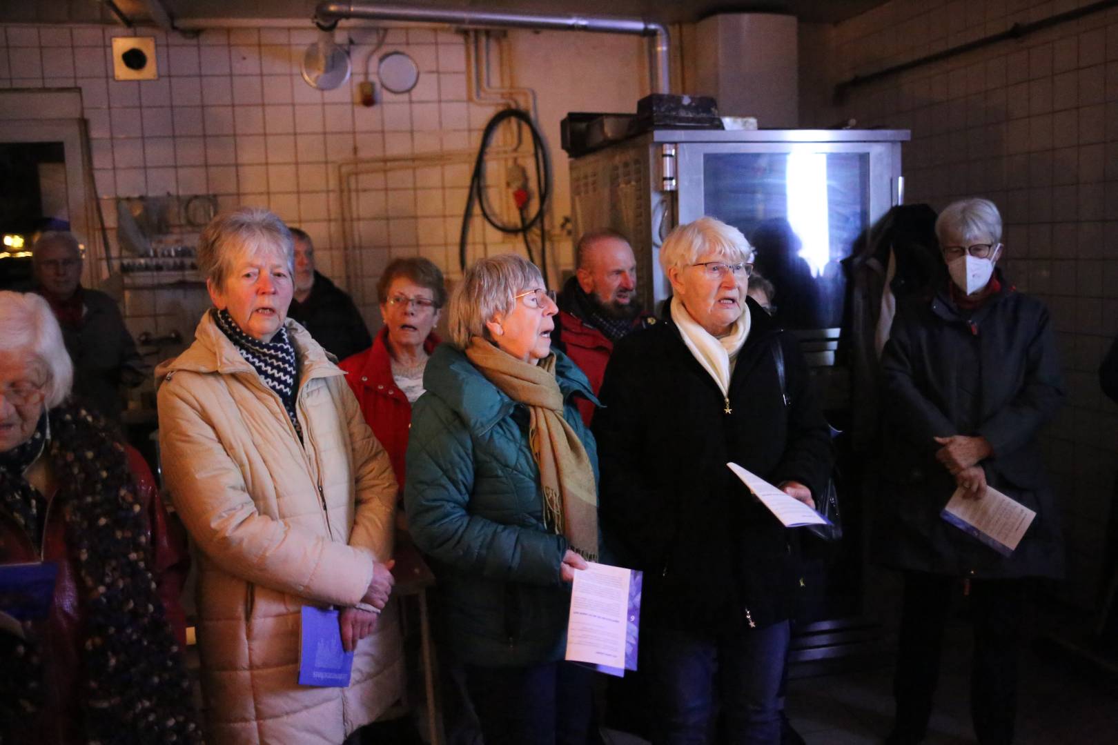 Lebendiger Adventskalender in der Backstube