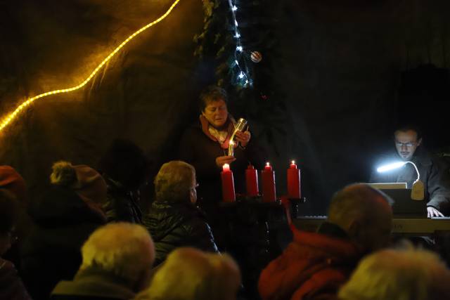 Scheunengottesdienst in Coppengrave