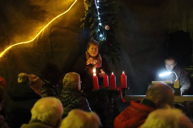 Scheunengottesdienst in Coppengrave