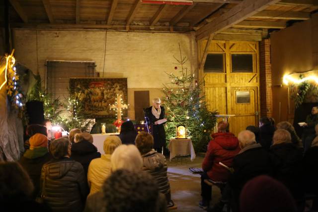 Scheunengottesdienst in Coppengrave