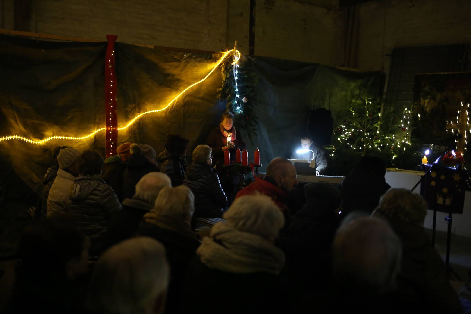 Scheunengottesdienst in Coppengrave