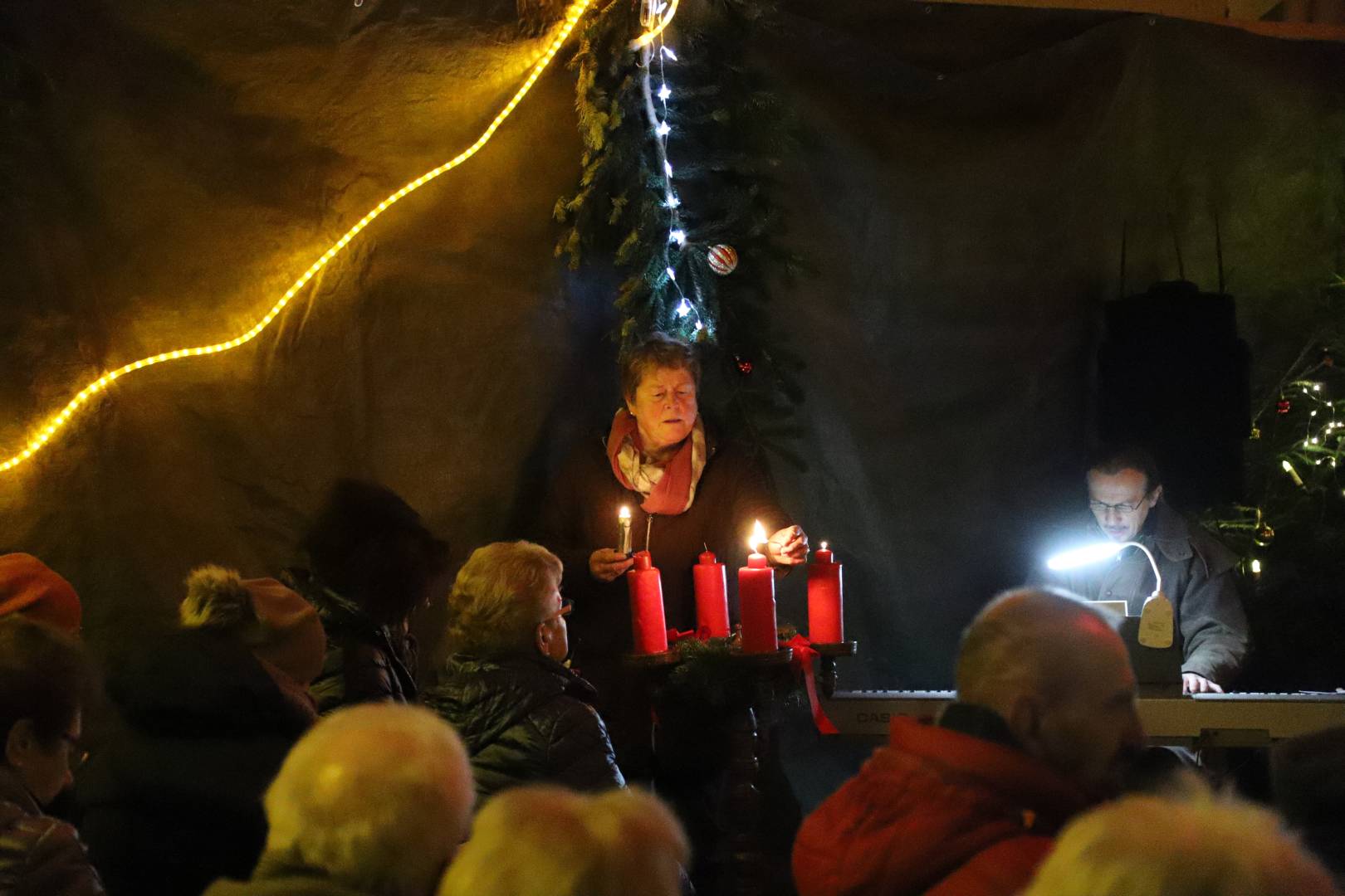 Scheunengottesdienst in Coppengrave