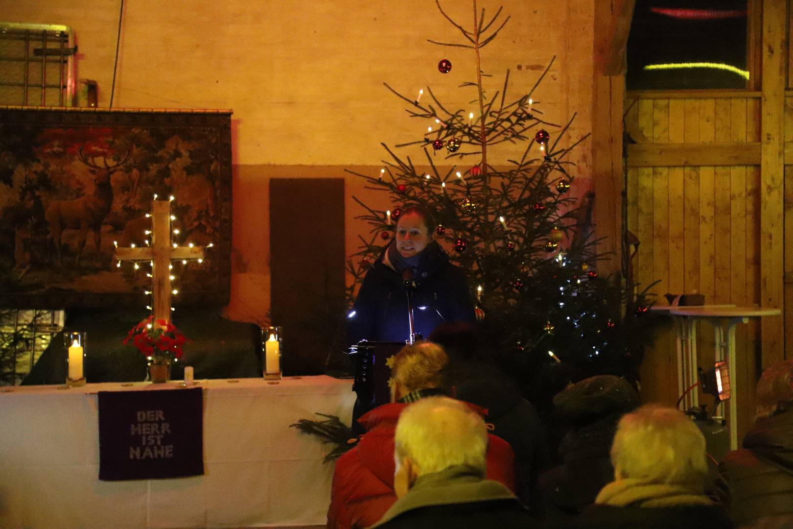 Scheunengottesdienst in Coppengrave