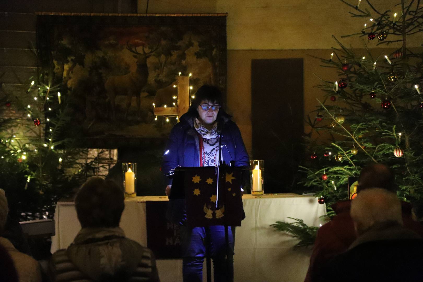 Scheunengottesdienst in Coppengrave