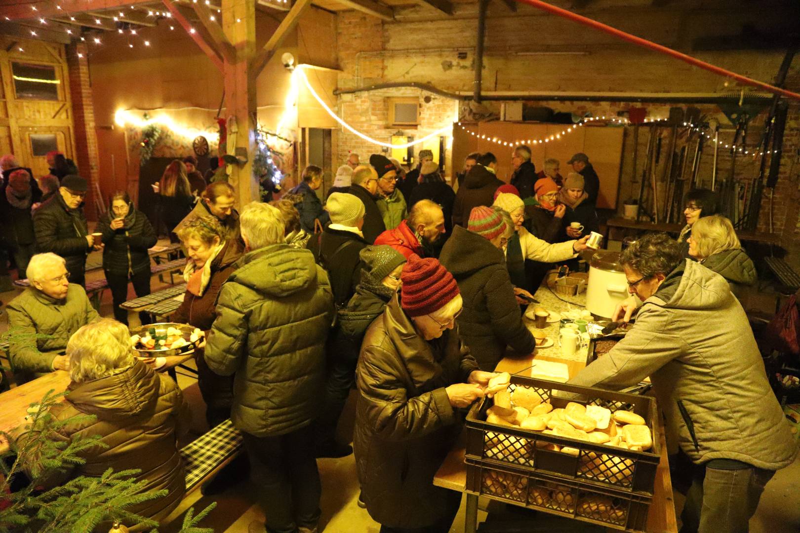 Scheunengottesdienst in Coppengrave