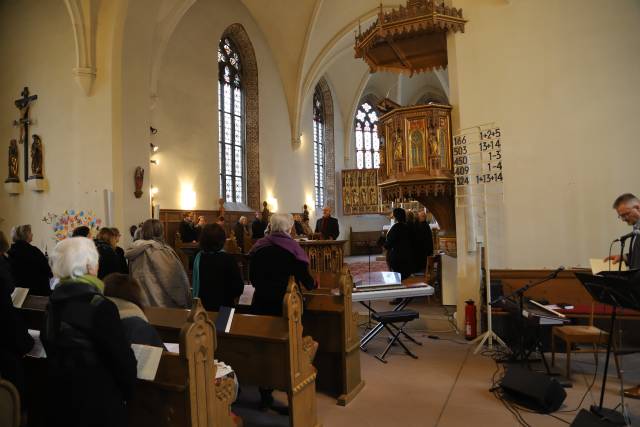 Einführung von Petra Woscholski als Prädikantin und Stefan Heinicke als Lektor in Gronau