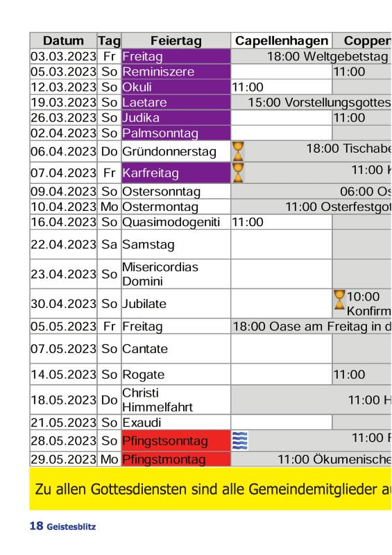 Gemeindebrief März 2023 - Mai 2023