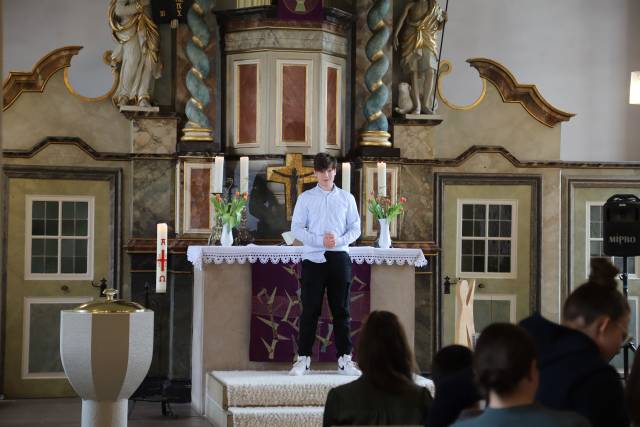 Vorstellungsgottesdienst der Konfirmanden