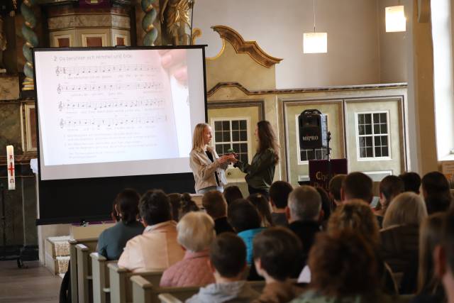 Vorstellungsgottesdienst der Konfirmanden