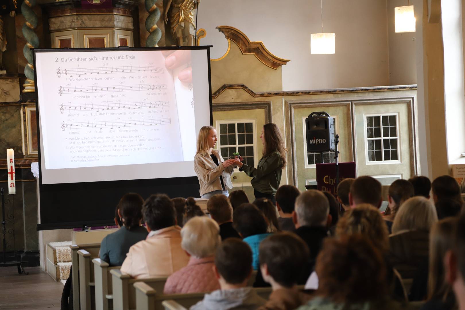 Vorstellungsgottesdienst der Konfirmanden