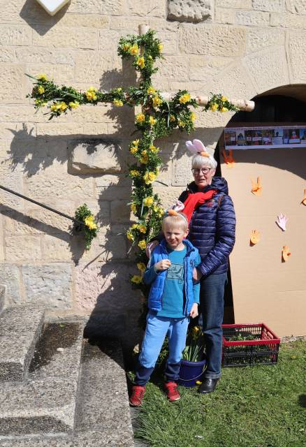 Osterfestgottesdienst mit Osteraktionen