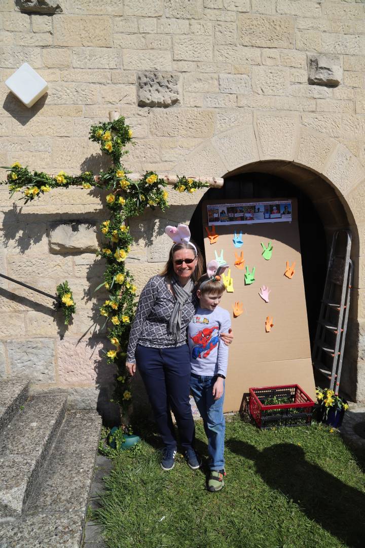 Osterfestgottesdienst mit Osteraktionen