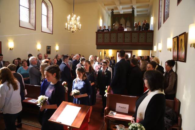 Bericht über die Konfirmation in der St. Franziskuskirche