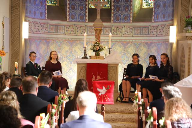 Bericht über die Konfirmation in der St. Franziskuskirche