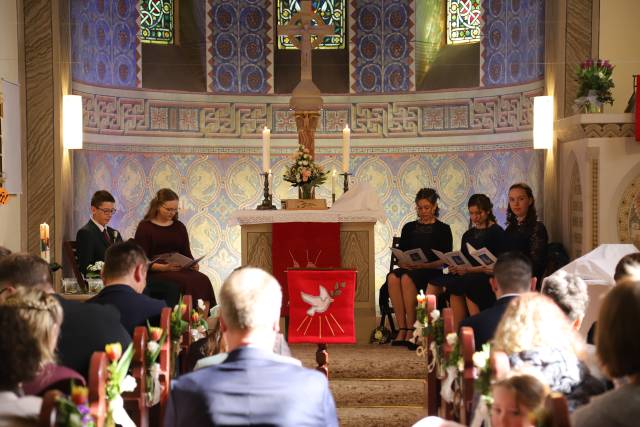 Bericht über die Konfirmation in der St. Franziskuskirche