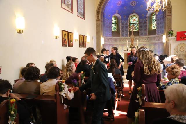 Bericht über die Konfirmation in der St. Franziskuskirche