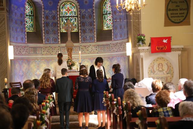 Bericht über die Konfirmation in der St. Franziskuskirche