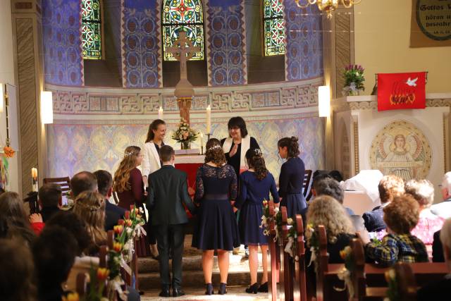 Bericht über die Konfirmation in der St. Franziskuskirche