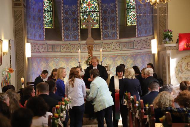 Bericht über die Konfirmation in der St. Franziskuskirche