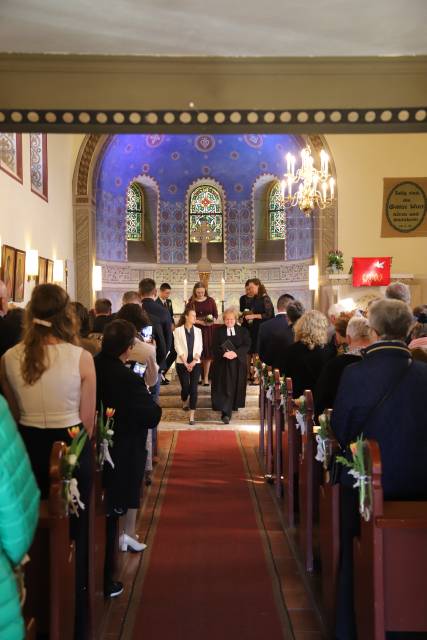 Bericht über die Konfirmation in der St. Franziskuskirche