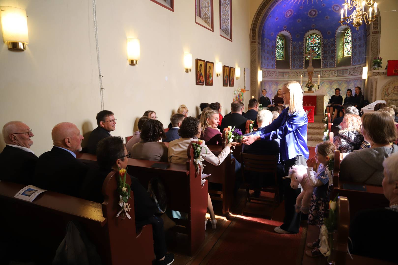 Bericht über die Konfirmation in der St. Franziskuskirche
