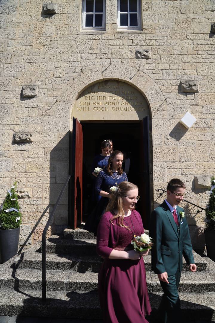 Bericht über die Konfirmation in der St. Franziskuskirche
