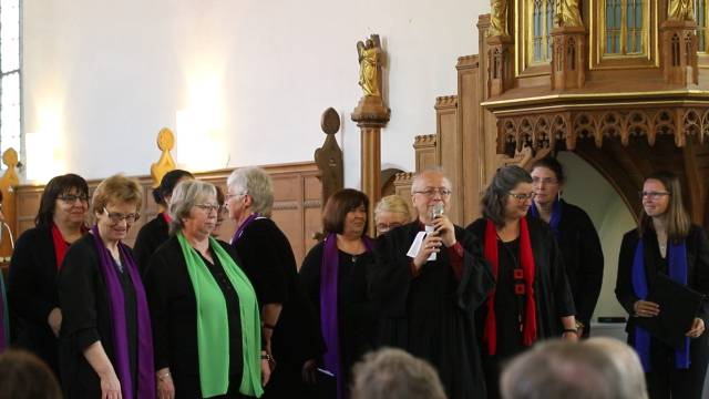 Verabschiedung von Pastorenehepaar Susanne und Wolfgang Richter in Gronau