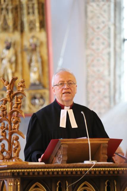 Verabschiedung von Pastorenehepaar Susanne und Wolfgang Richter in Gronau