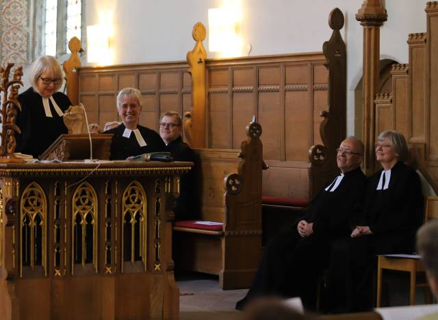 Verabschiedung von Pastorenehepaar Susanne und Wolfgang Richter in Gronau