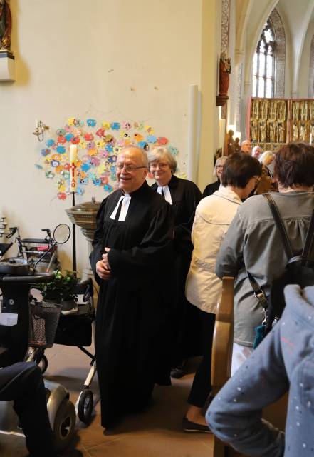 Verabschiedung von Pastorenehepaar Susanne und Wolfgang Richter in Gronau