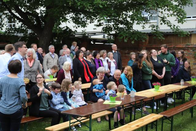 Verabschiedung von Pastorenehepaar Susanne und Wolfgang Richter in Gronau