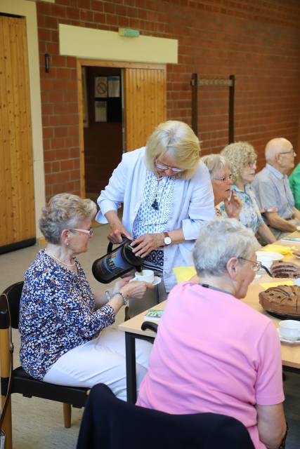 Geburtstagskaffee der Senioren in Weenzen