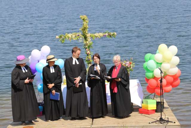 Tauffest am Humboldtsee