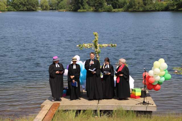 Tauffest am Humboldtsee