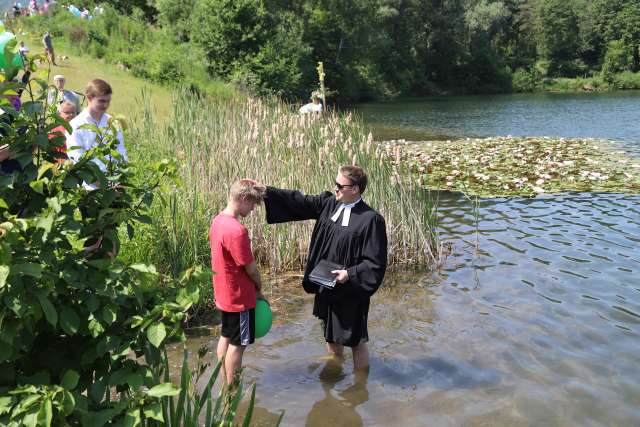 Tauffest am Humboldtsee