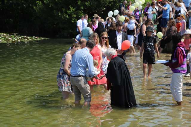 Tauffest am Humboldtsee