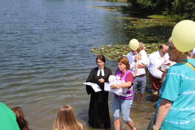 Tauffest am Humboldtsee